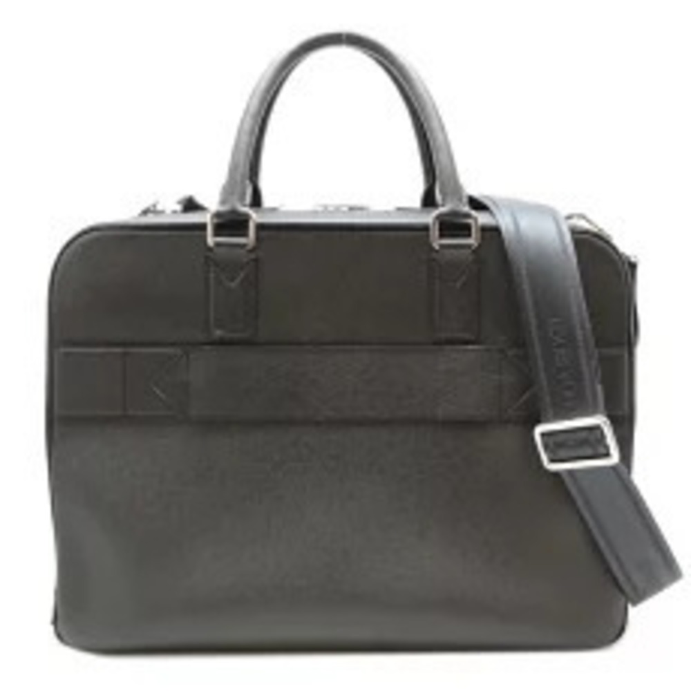 Louis Vuitton Alexander Business Bag Taiga Ardoise Black